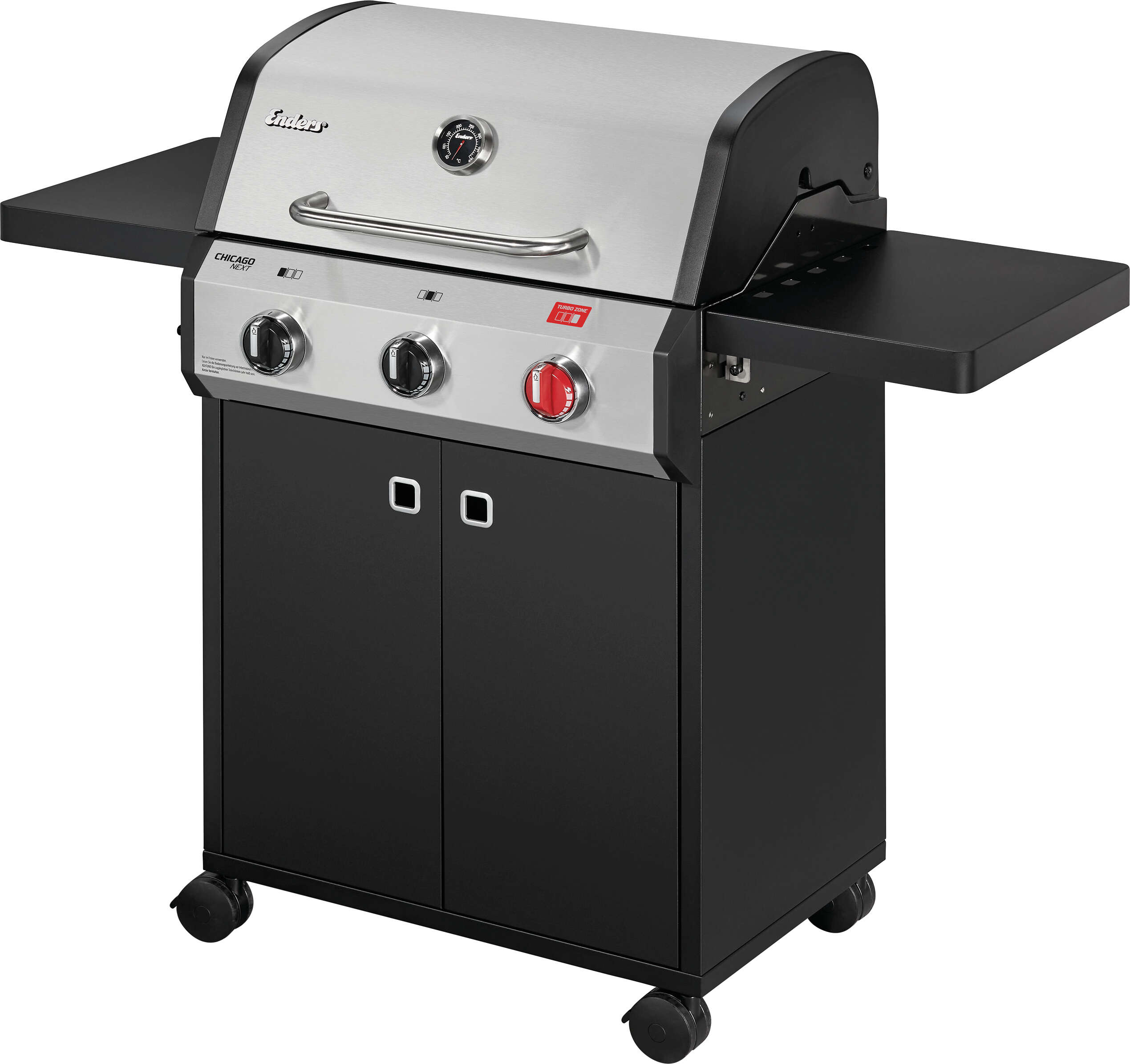 Enders Gasgrill Chicago Next 3 R Turbo inkl. Wetterschutzhülle