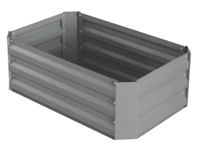 Siena Home Hochbeet, grau, 120x90x30cm