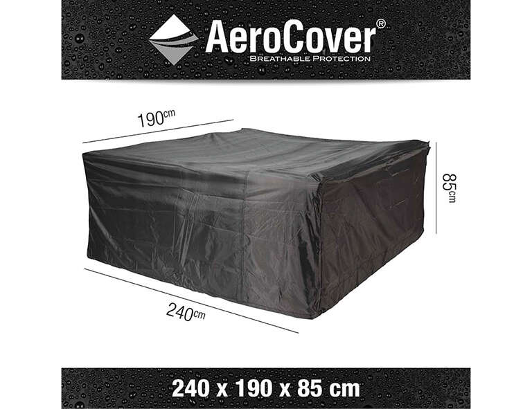 AeroCover Atmungsaktive Schutzhülle für Sitzgruppen 240x190x85 cm