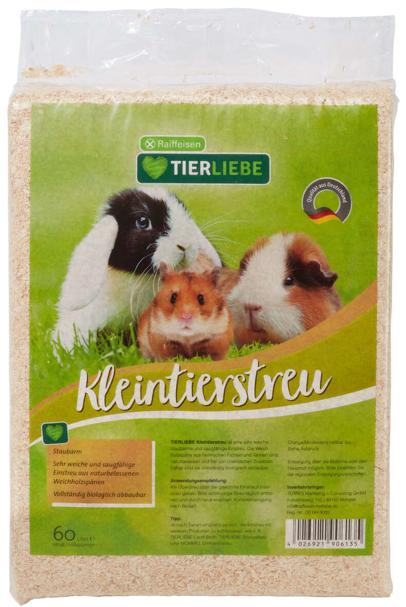 TIERLIEBE Kleintiereinstreu