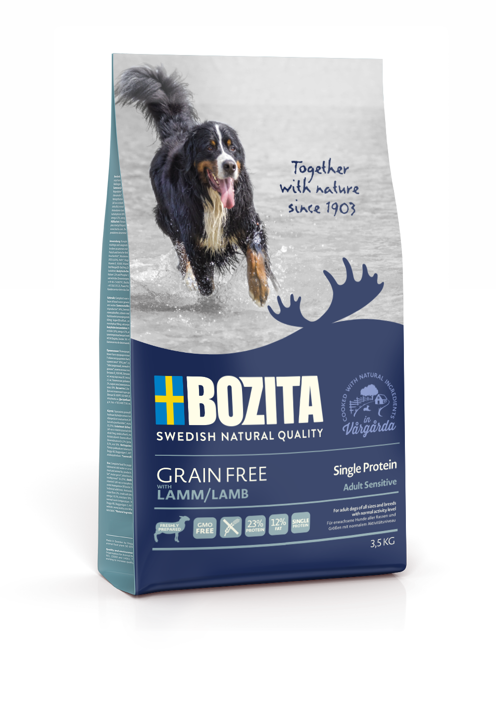 BOZITA Hunde-Trockenfutter Grain Free Lamm
