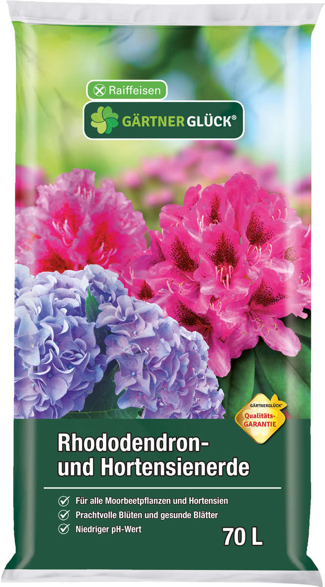 GÄRTNERGLÜCK Rhododendron- und Hortensienerde