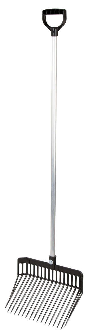 KERBL Premium-Dunggabel mit Aluminiumstiel