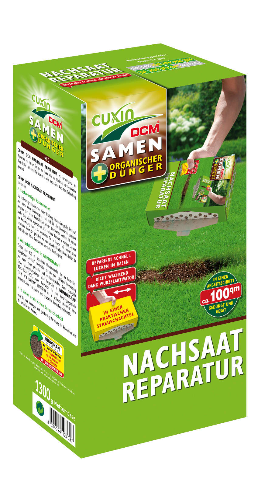 CUXIN Nachsaat Reparatur