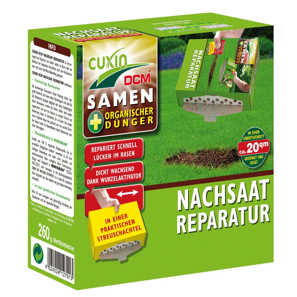CUXIN Nachsaat Reparatur