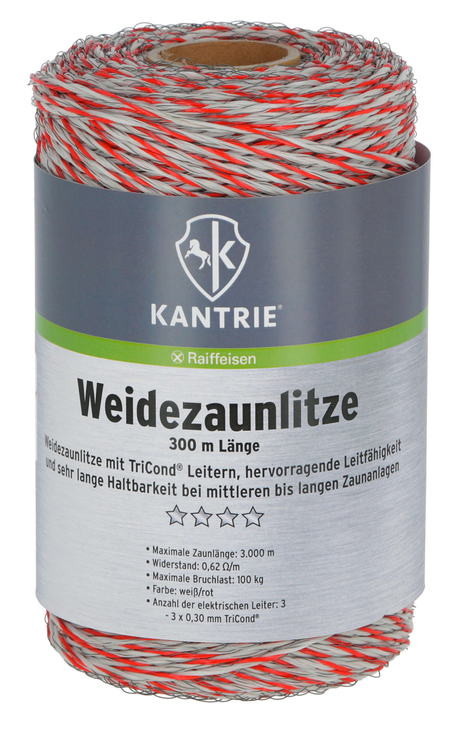 KANTRIE Weidezaunlitze für mittlere Zaunanlagen