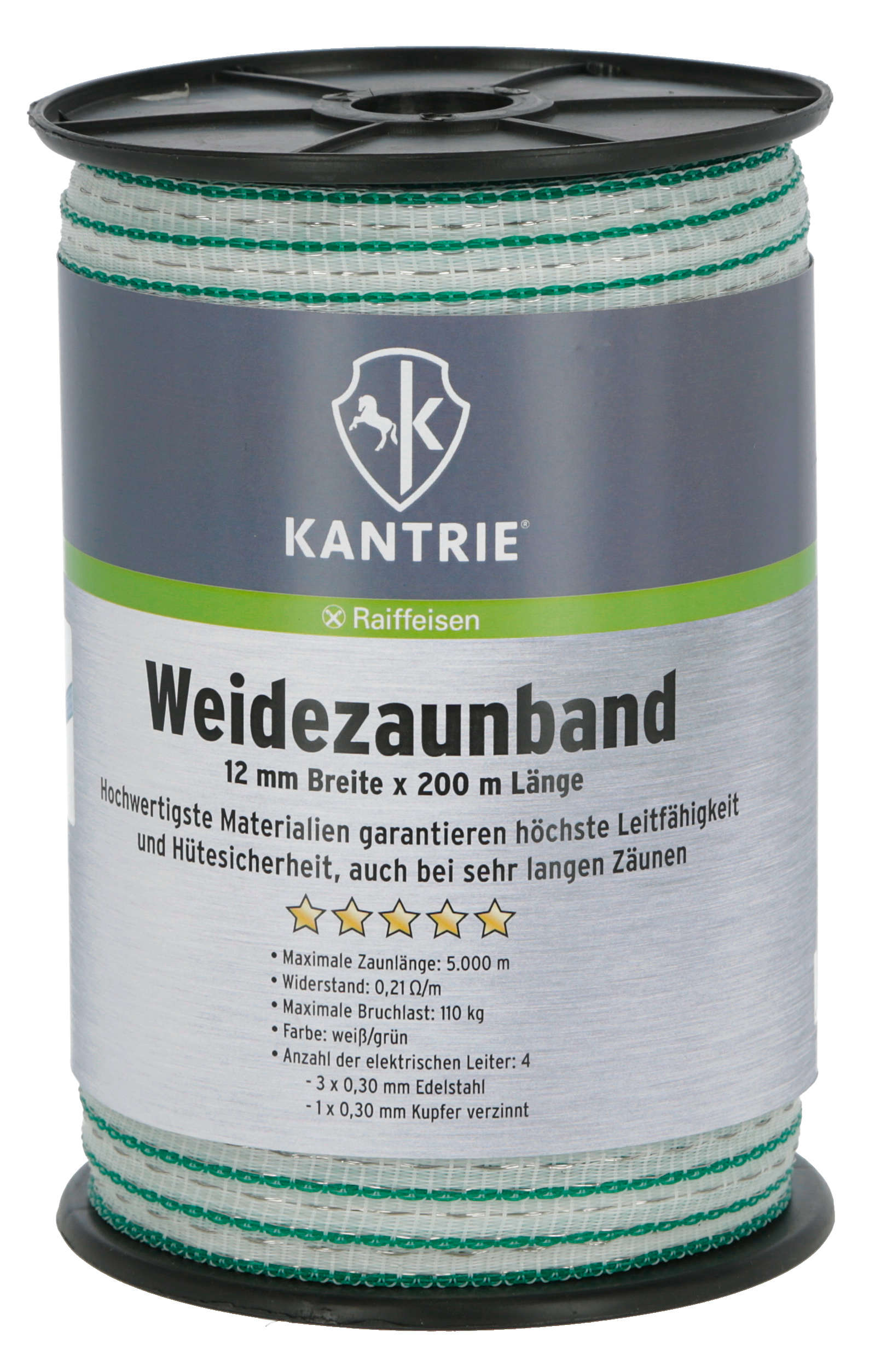 KANTRIE Weidezaunband für lange Zaunanlagen