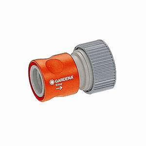 GARDENA Profi-System-Übergangsstück mit Wasserstop 19 mm (3/4")