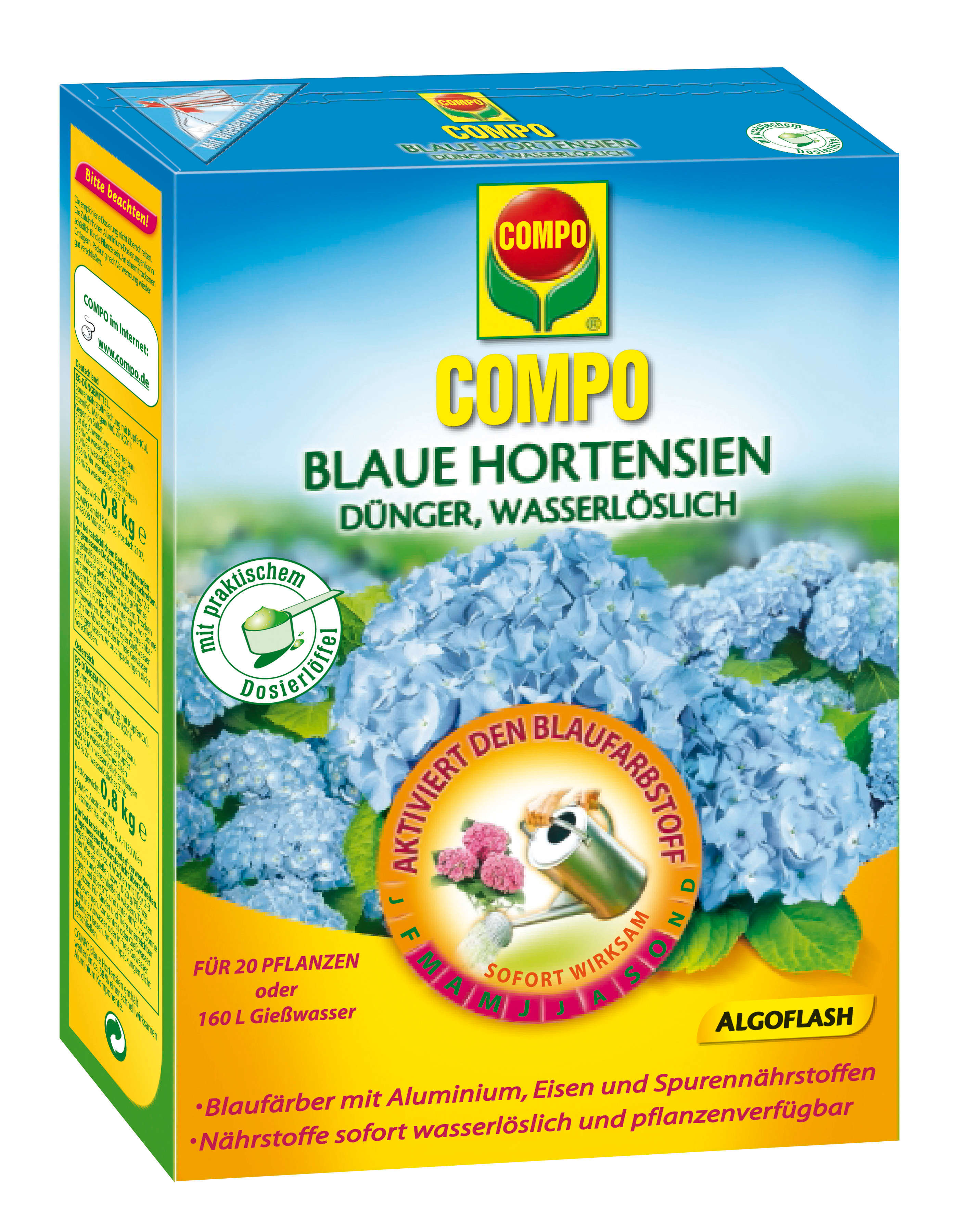 COMPO Algoflash Blaue Hortensie