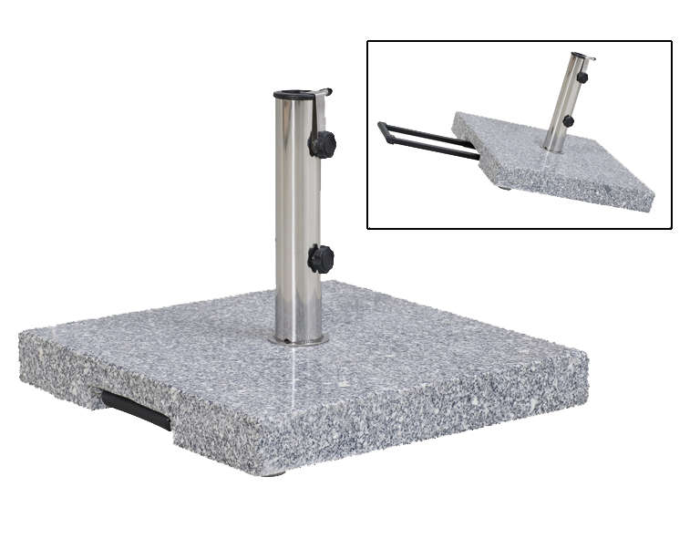 SIENA GARDEN Granitschirmständer "Trolley" 45 kg