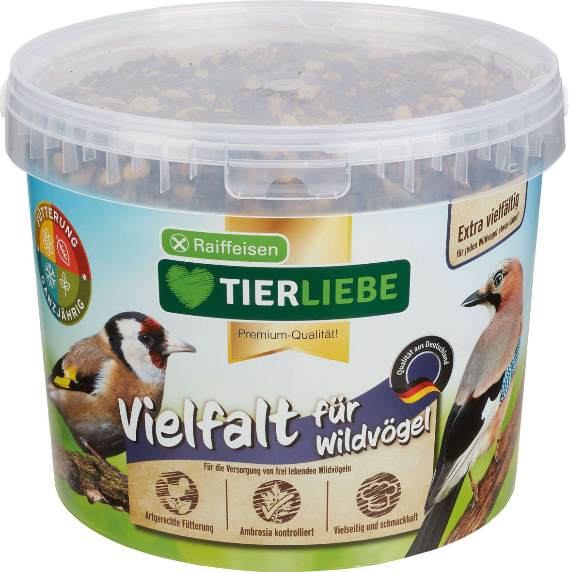 TIERLIEBE Vielfalt für Wildvögel