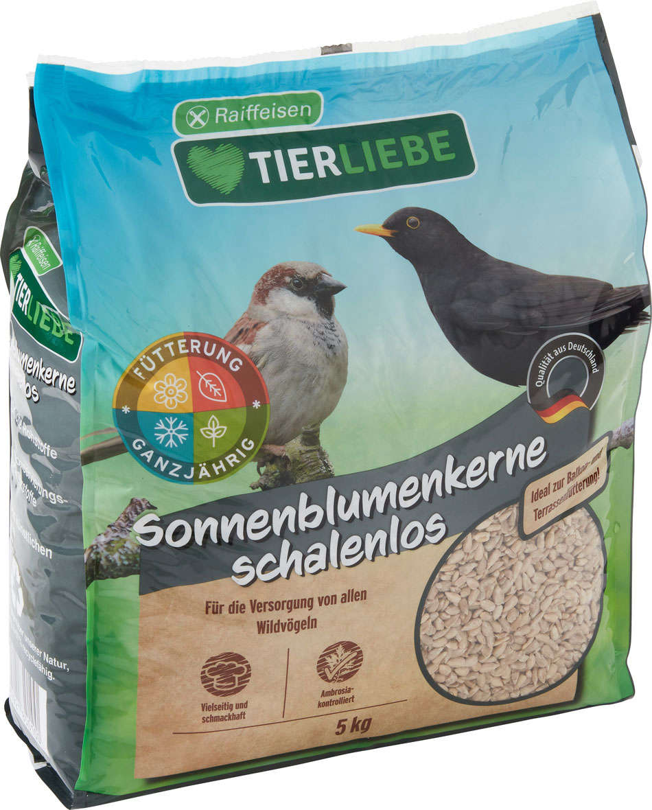 TIERLIEBE Sonnenblumenkerne schalenlos