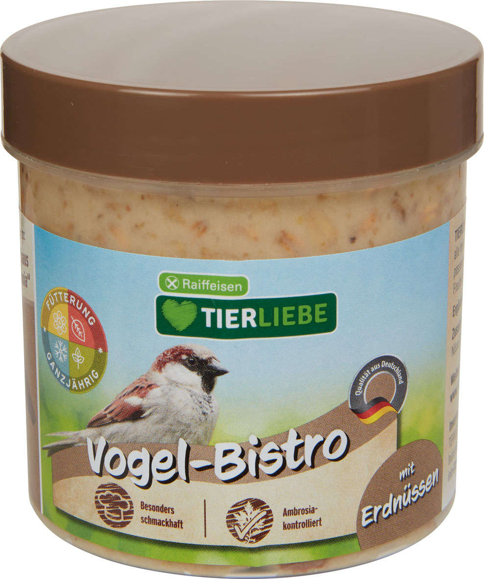 TIERLIEBE Vogelfutter Bistro mit Erdnüssen
