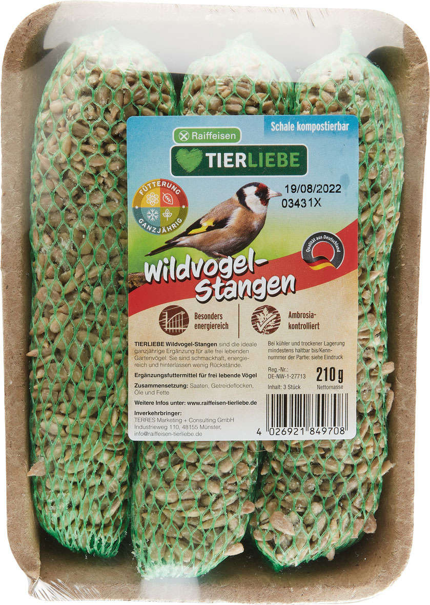 TIERLIEBE Wildvogel-Stangen