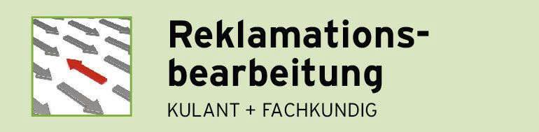 Reklamationsbearbeitung