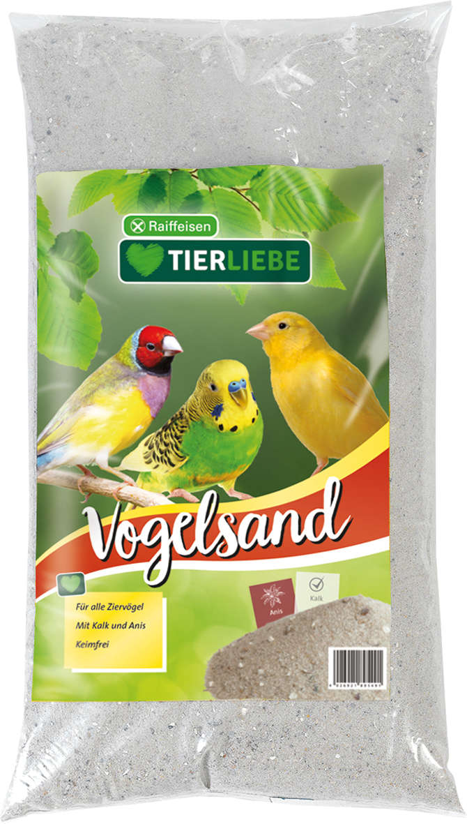 TIERLIEBE Vogelsand