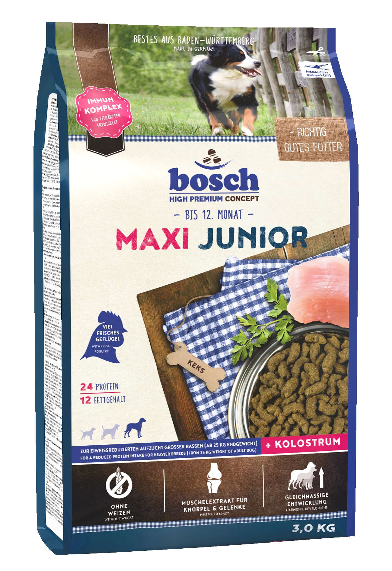 bosch Hunde-Trockenfutter Maxi Junior