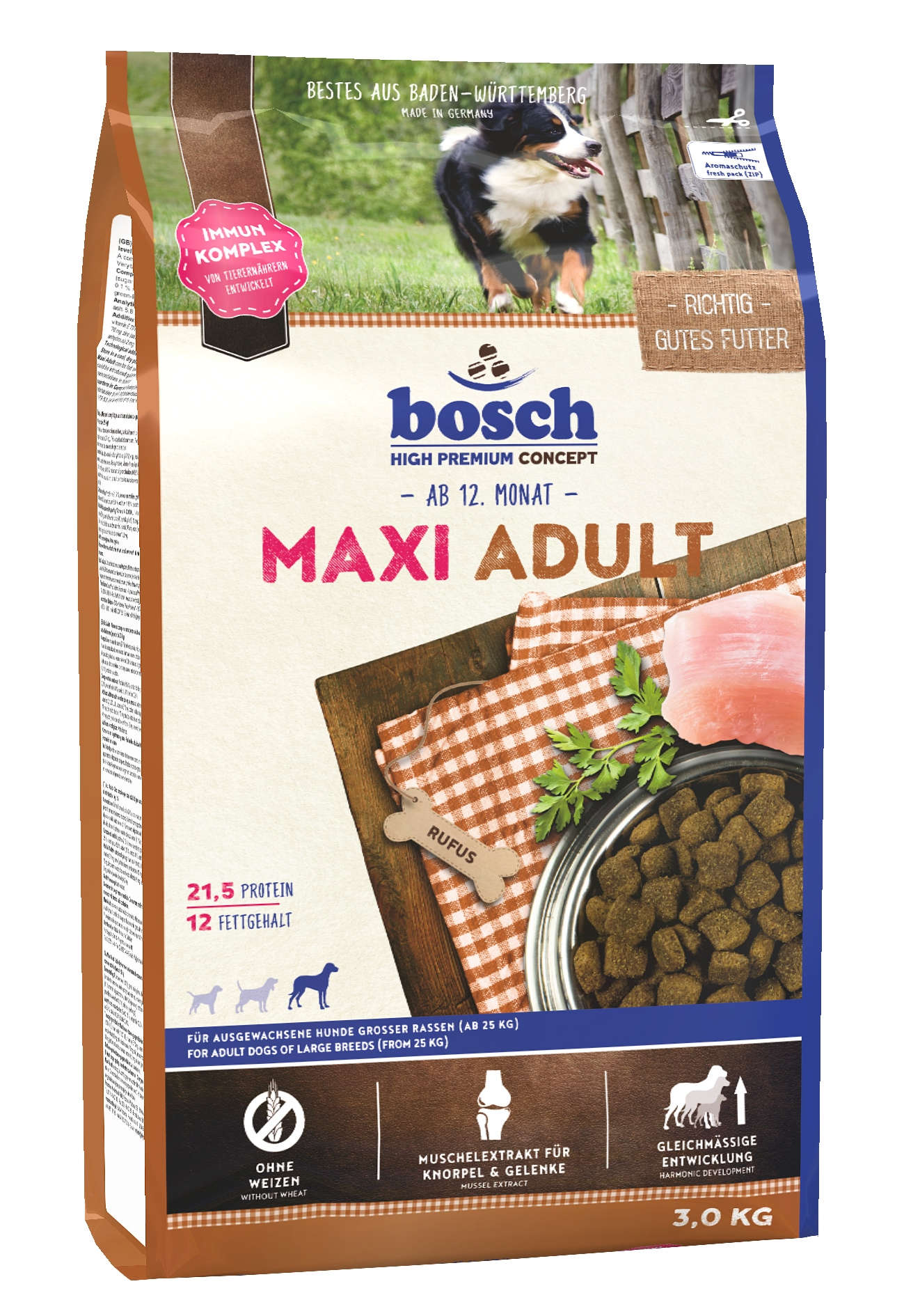 bosch Hunde-Trockenfutter Maxi Adult