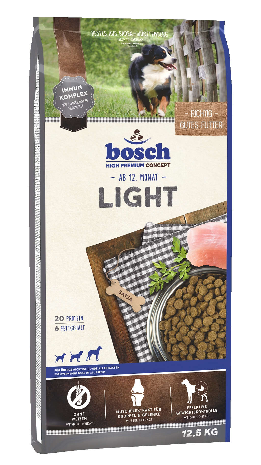 bosch Hunde-Trockenfutter Light