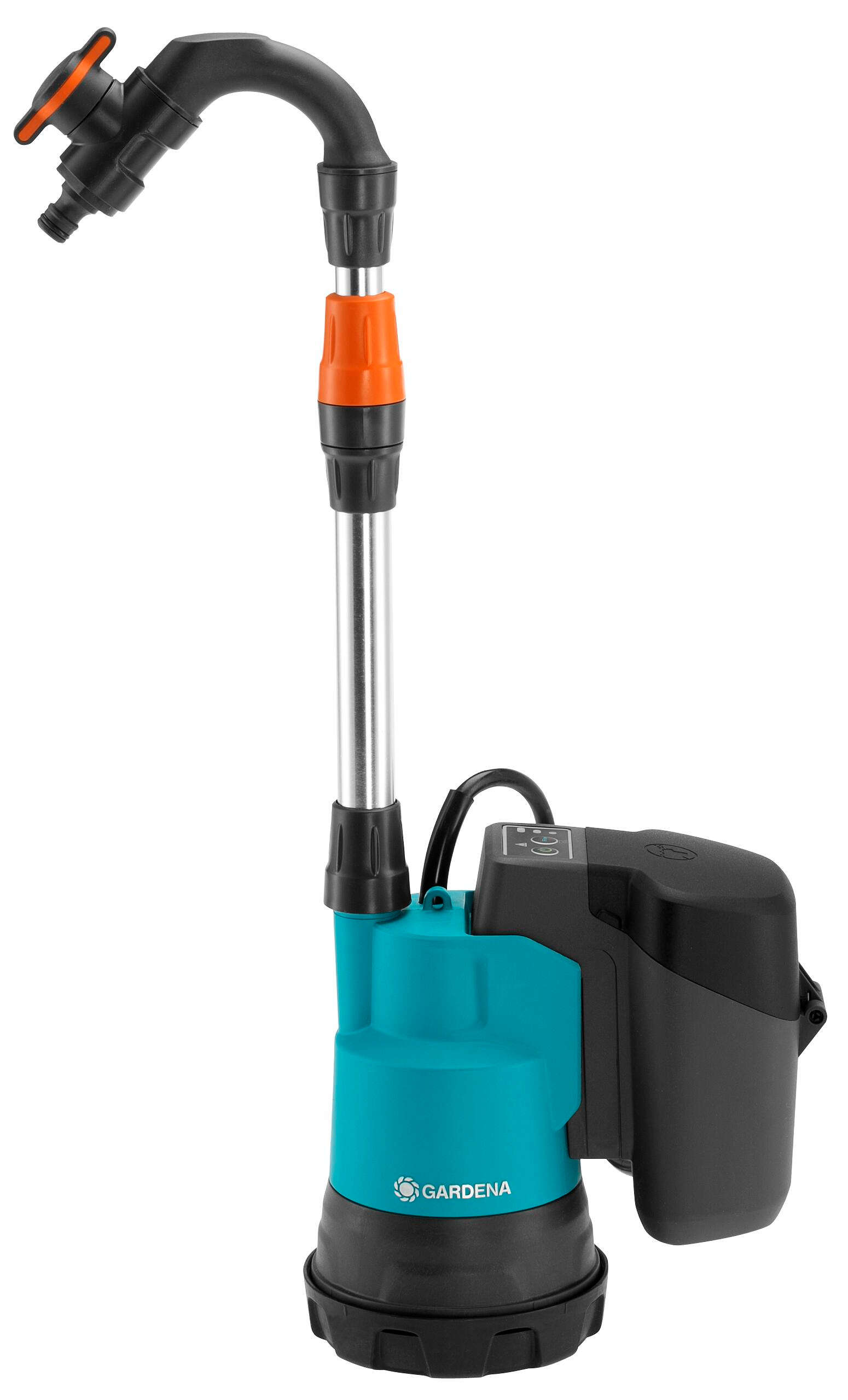 GARDENA Akku-Regenfass Pumpe 2000/2 18 V P4A Set