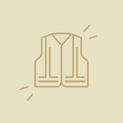 reflextionskleidung icon