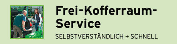 Frei-Kofferraum-Service