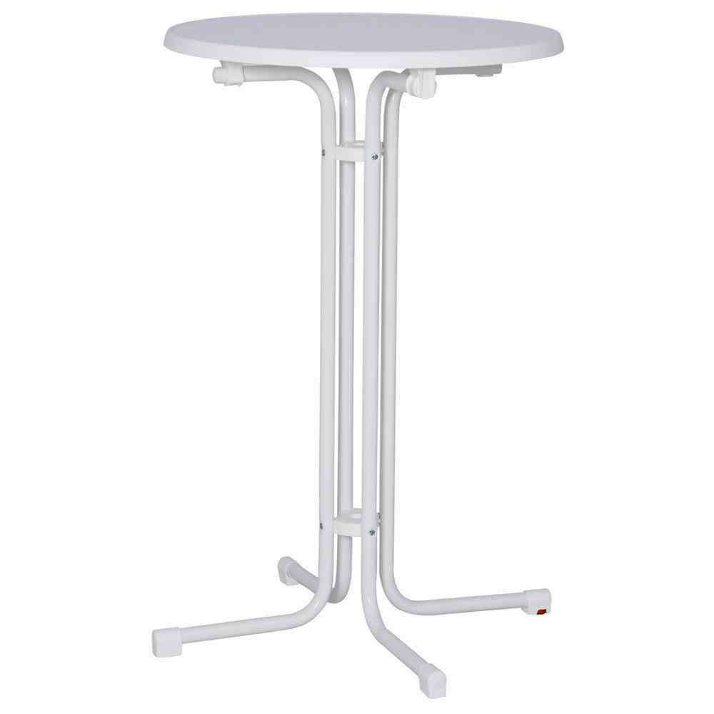 MFG-Freizeit Stehbiertisch 70x110 cm, weiß