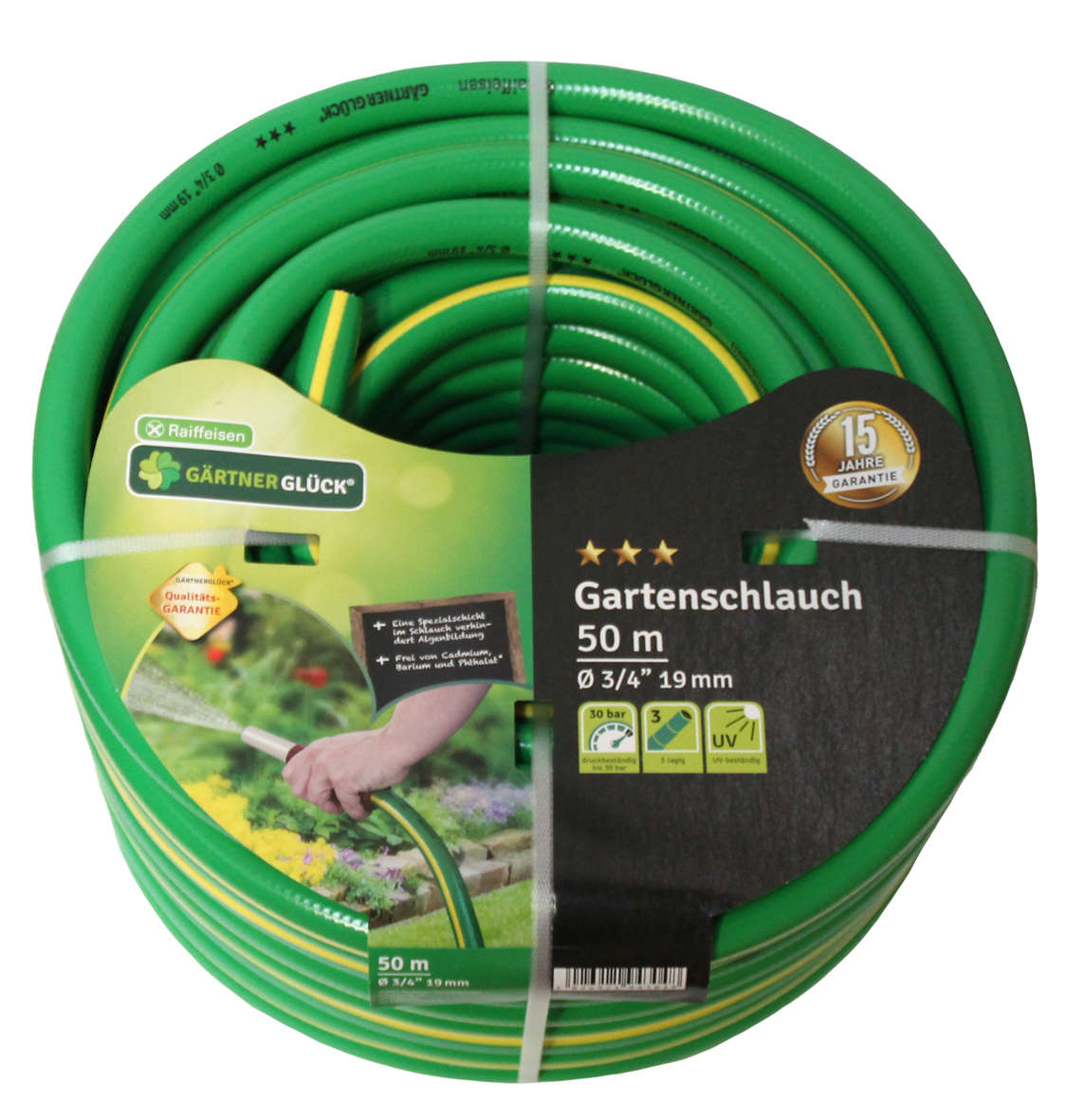 GÄRTNERGLÜCK Gewebeschlauch 3/4 Zoll