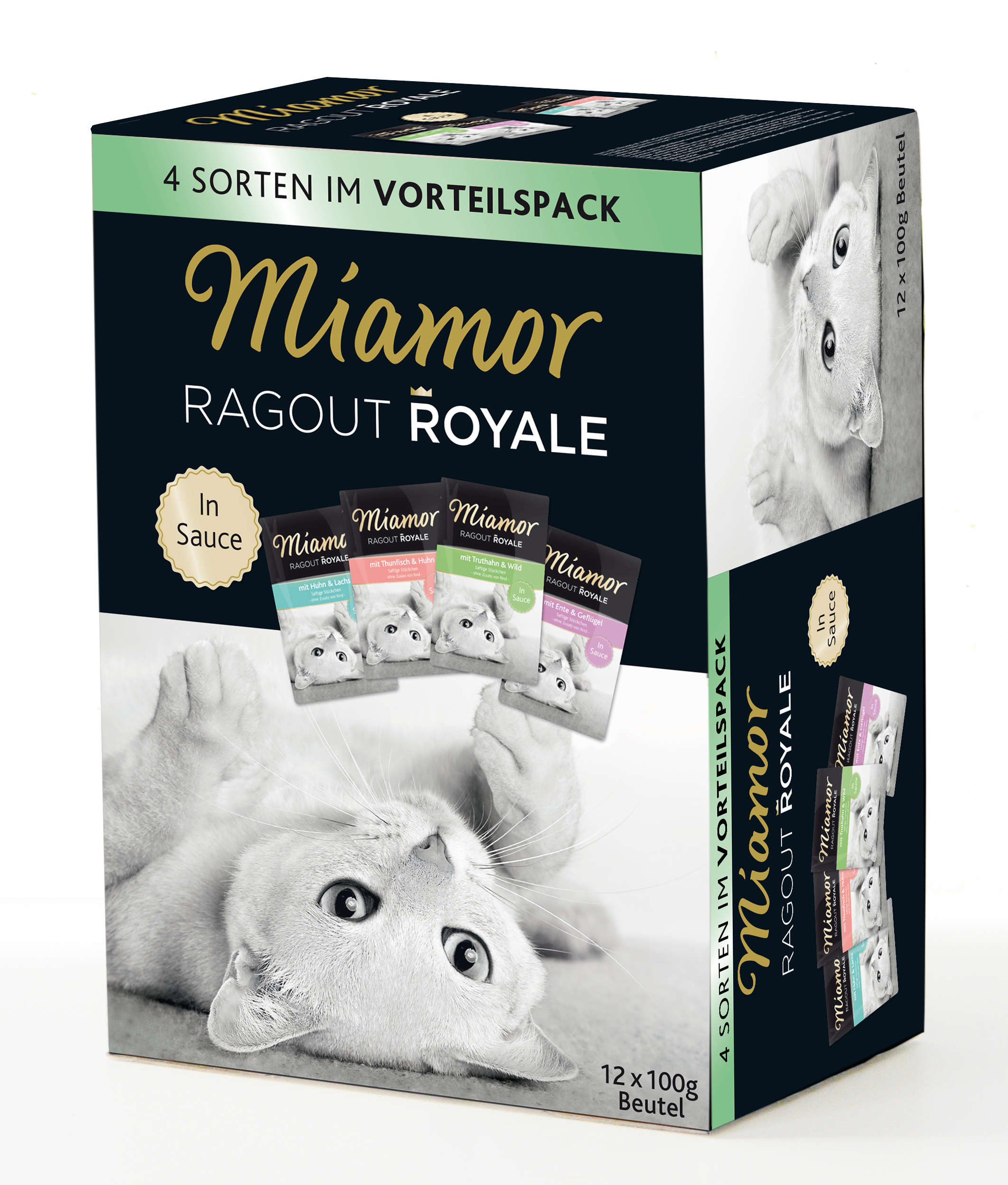 Miamor Katzen-Nassfutter Ragout Royale Sauce Fleisch Multimix