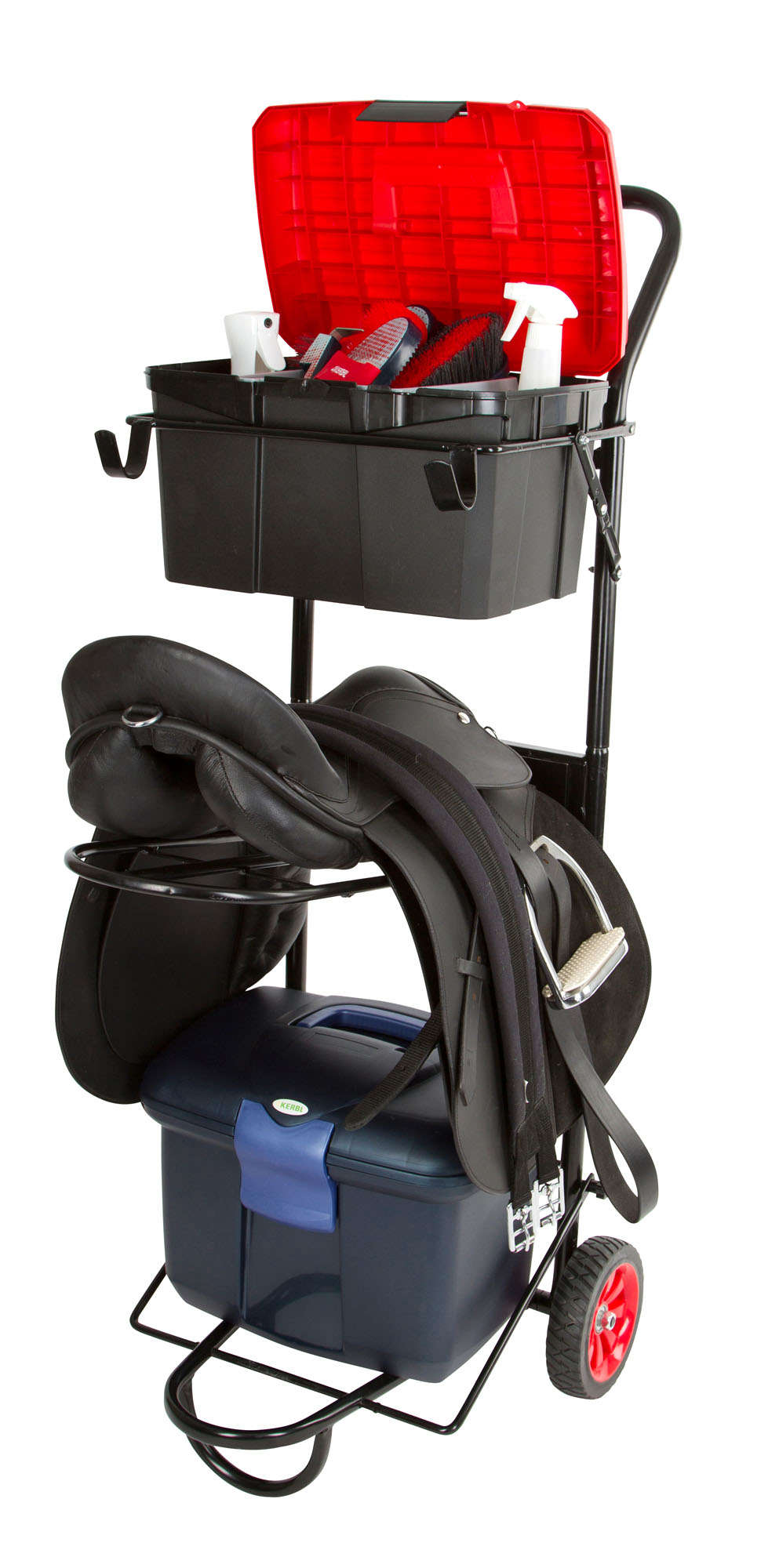 KERBL Sattelcaddy fahrbar und klappbar