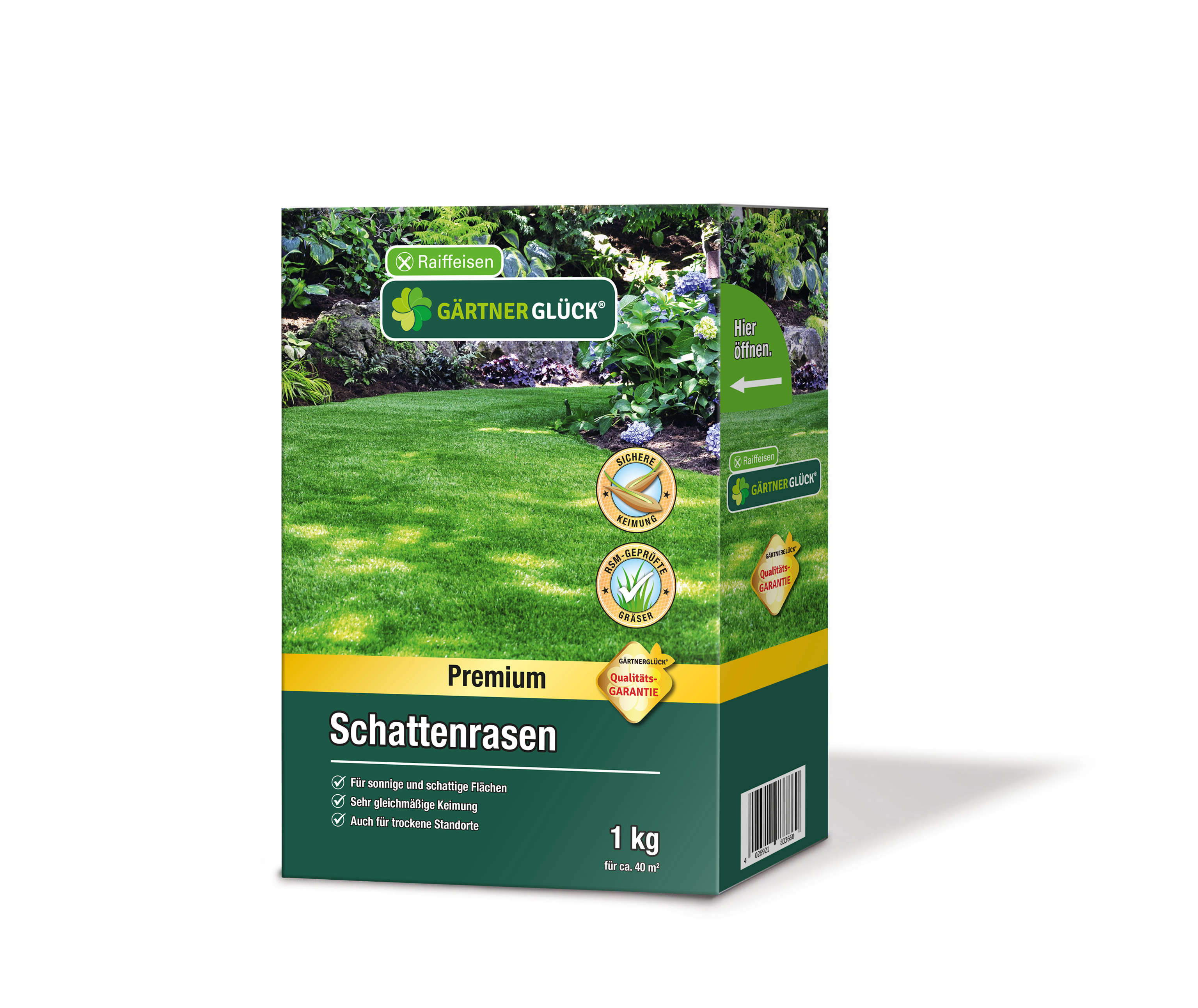 GÄRTNERGLÜCK PREMIUM Schattenrasen