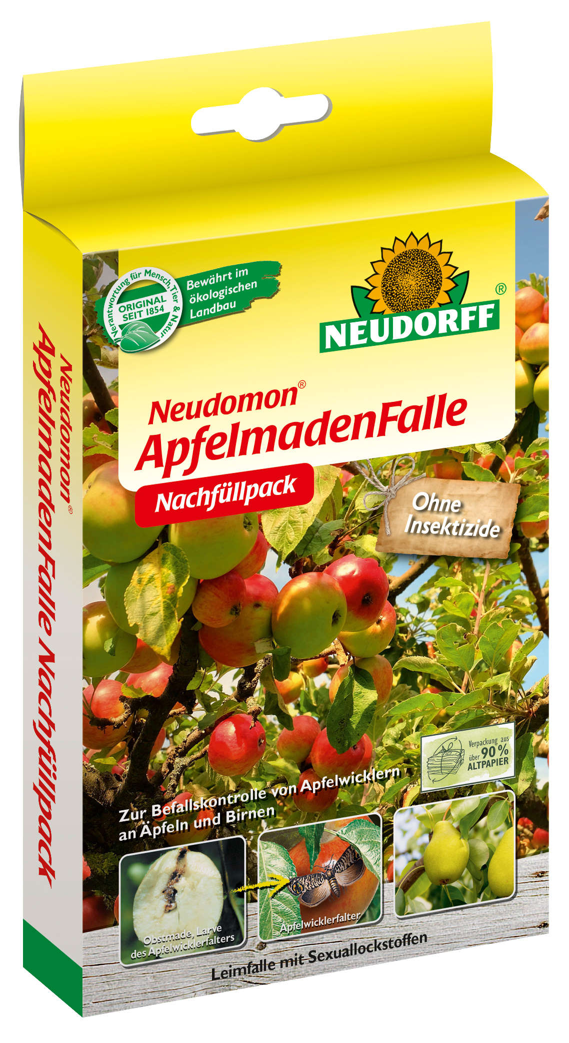 NEUDORFF Neudomon Apfelmaden-Falle Nachrüst-Set