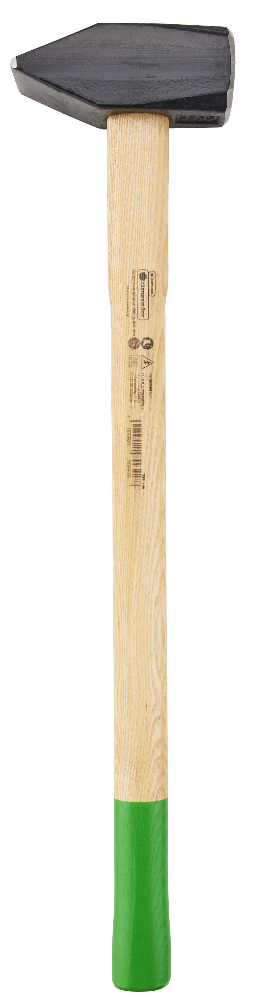 GÄRTNERGLÜCK Vorschlaghammer 5000g, 800mm