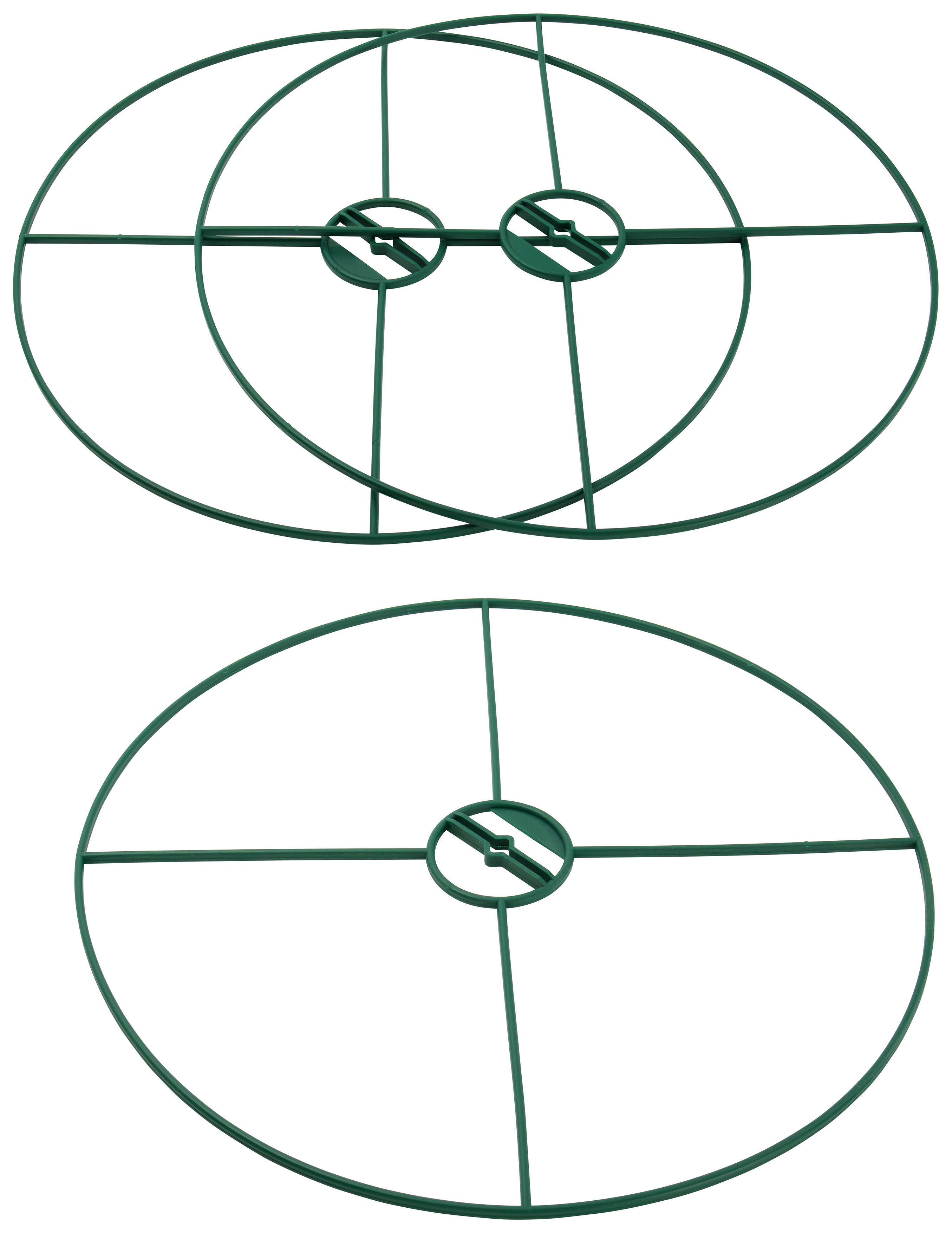 GÄRTNERGLÜCK 3er-Set Staudenhalter