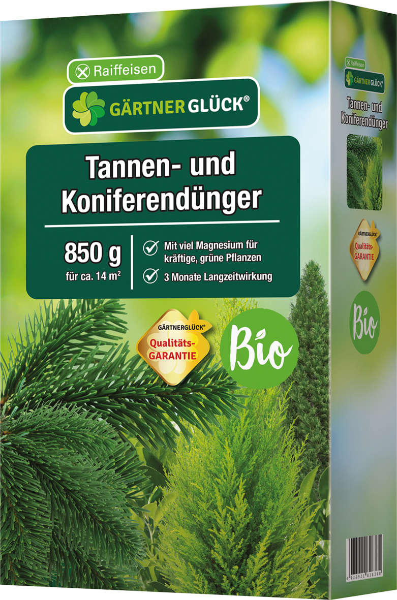 GÄRTNERGLÜCK Bio Tannen- und Koniferendünger