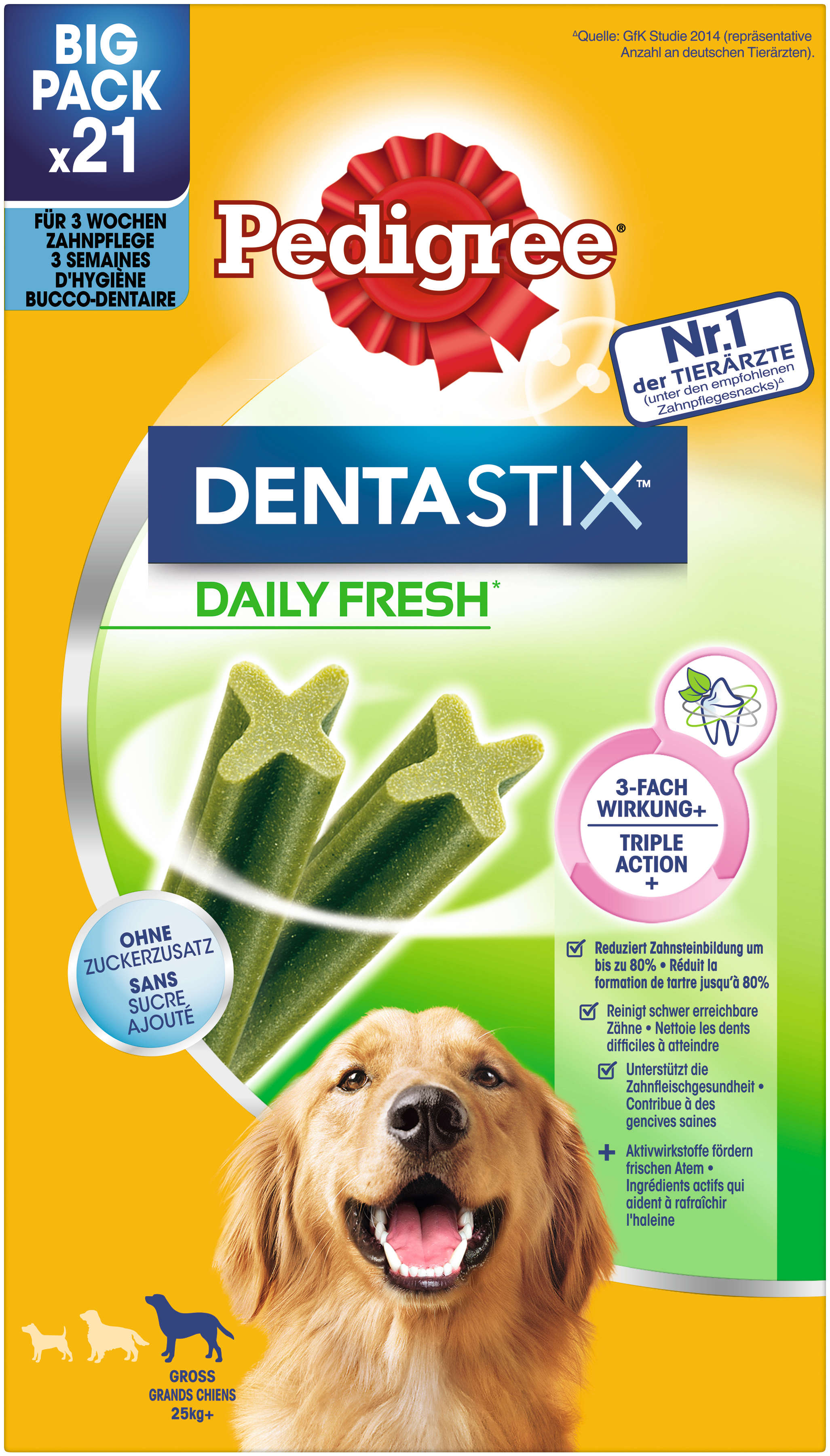 DENTASTIX™ Daily Fresh Beutel Multipack Big Pack