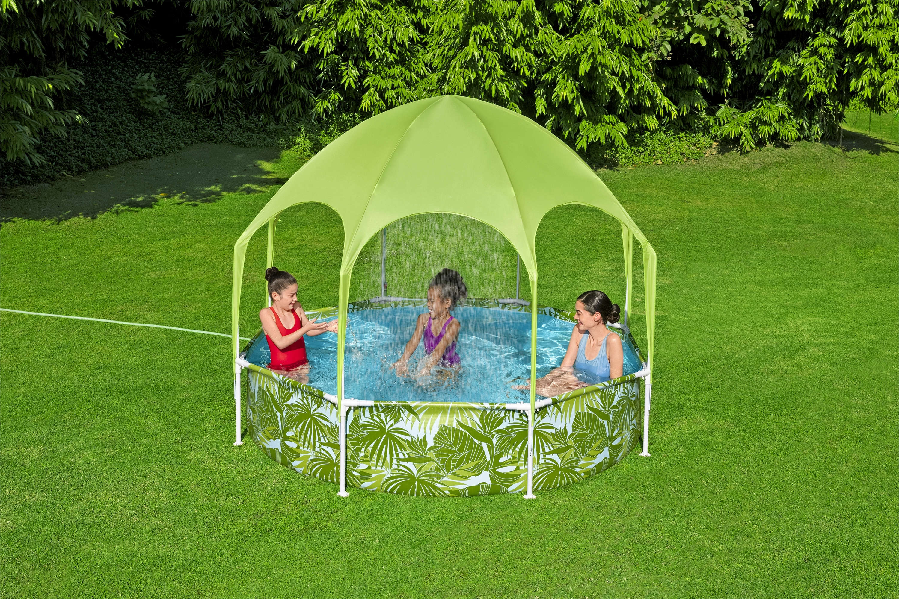 Bestway Steel Pro™ Frame Pool Splash-in-Shade