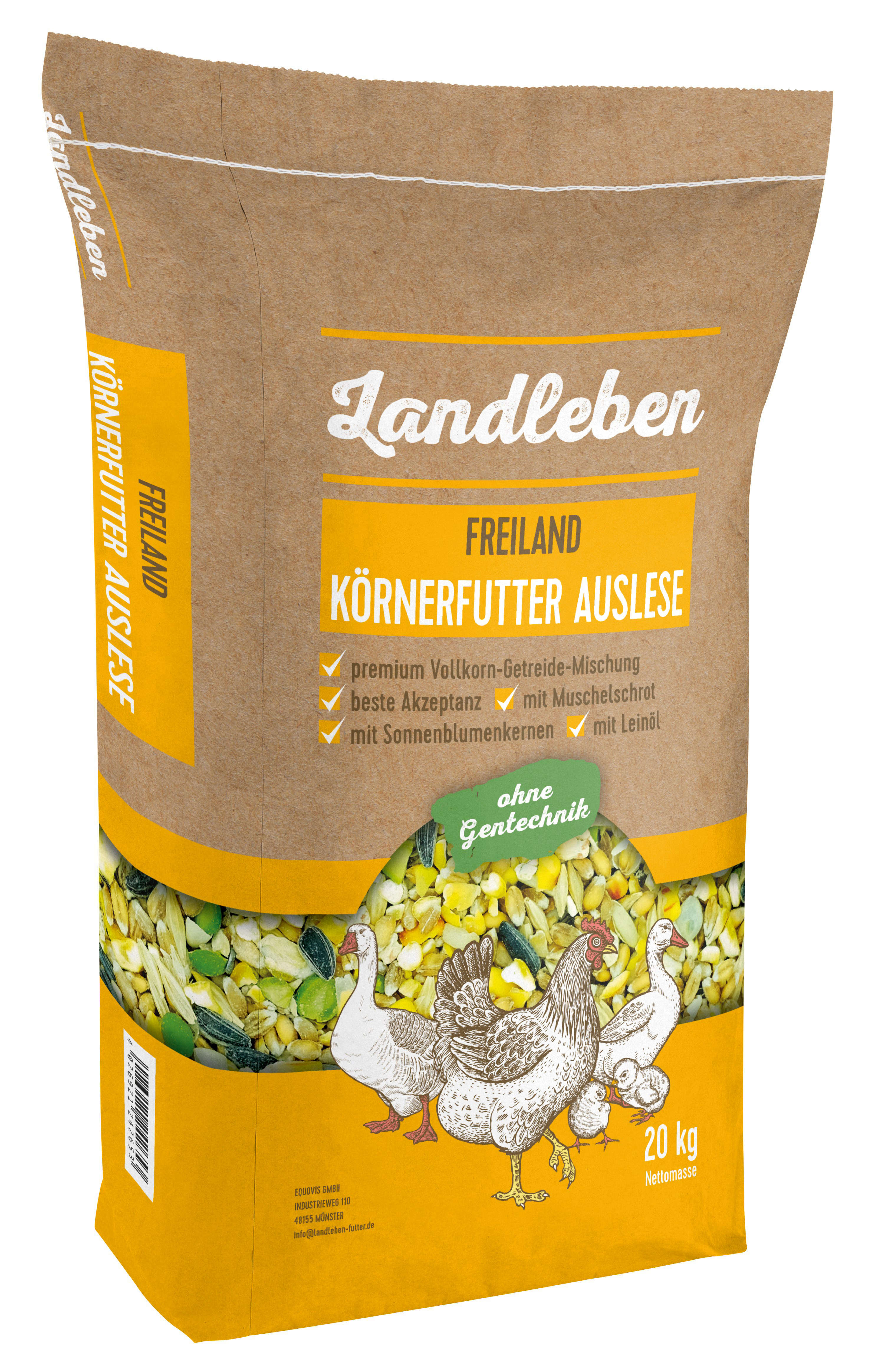 Landleben Freiland Körnerfutter Auslese