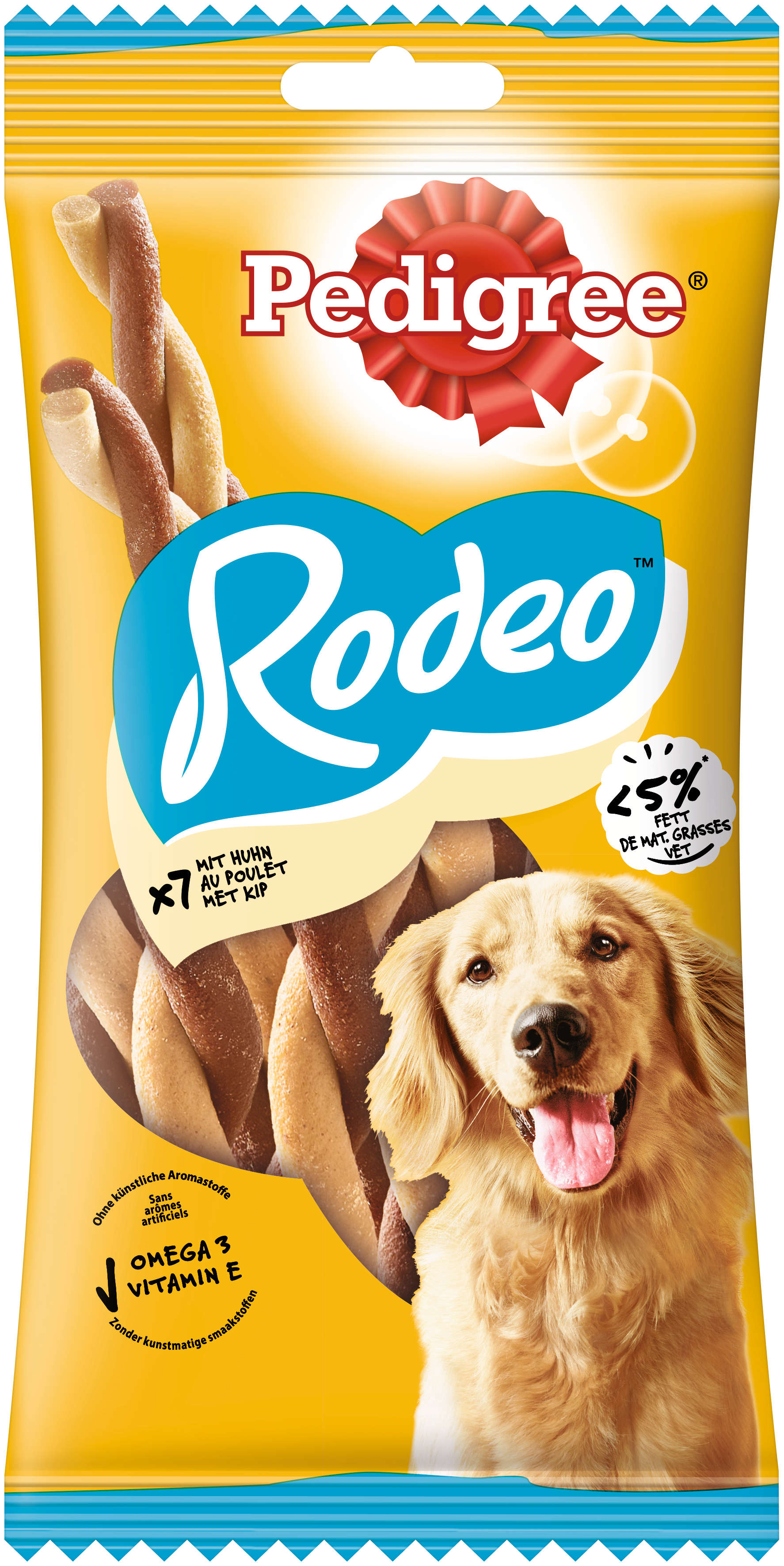 Pedigree Hundeleckerlis RODEO mit Huhn