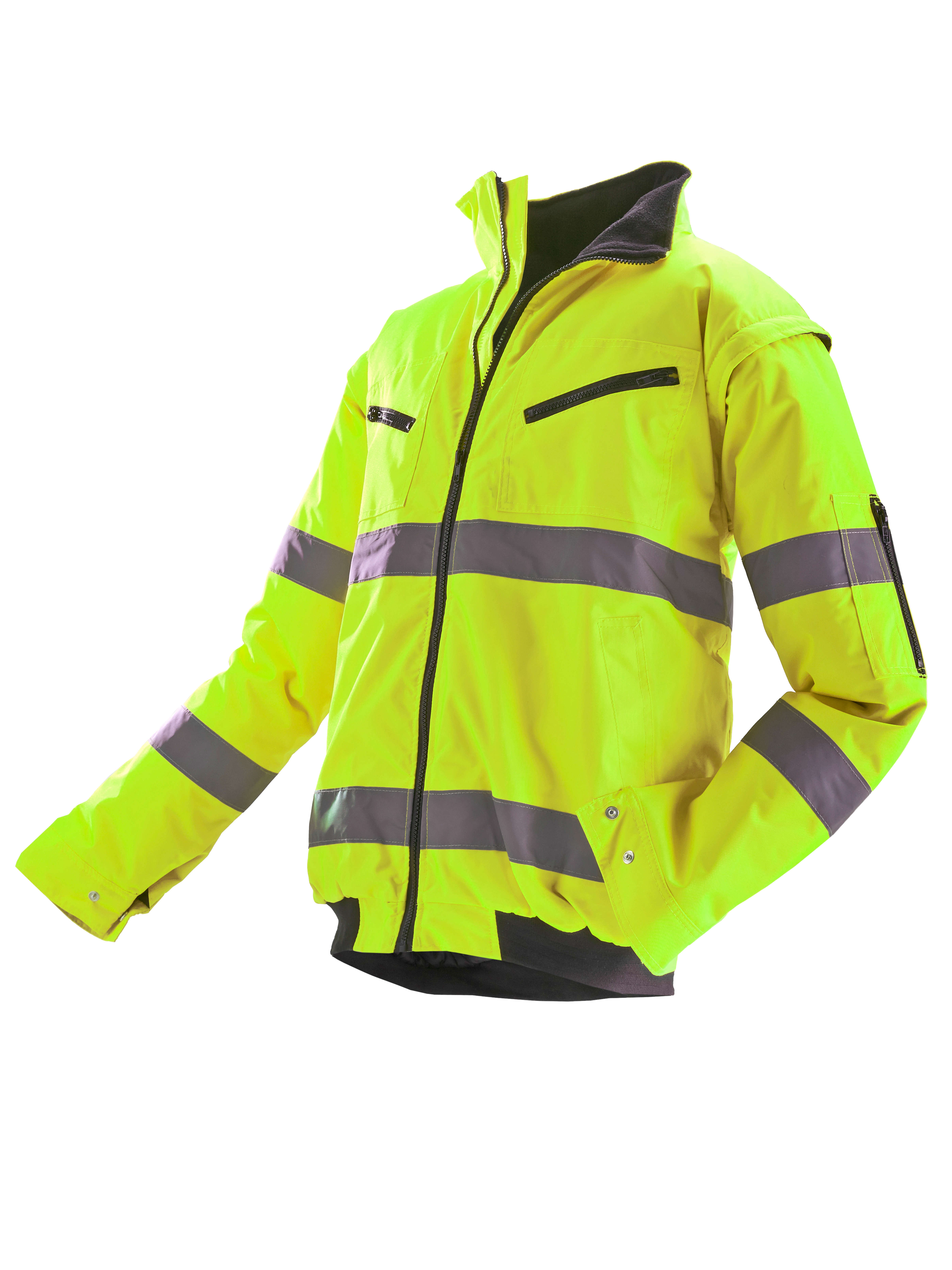 Herren Warnbaupilotenjacke