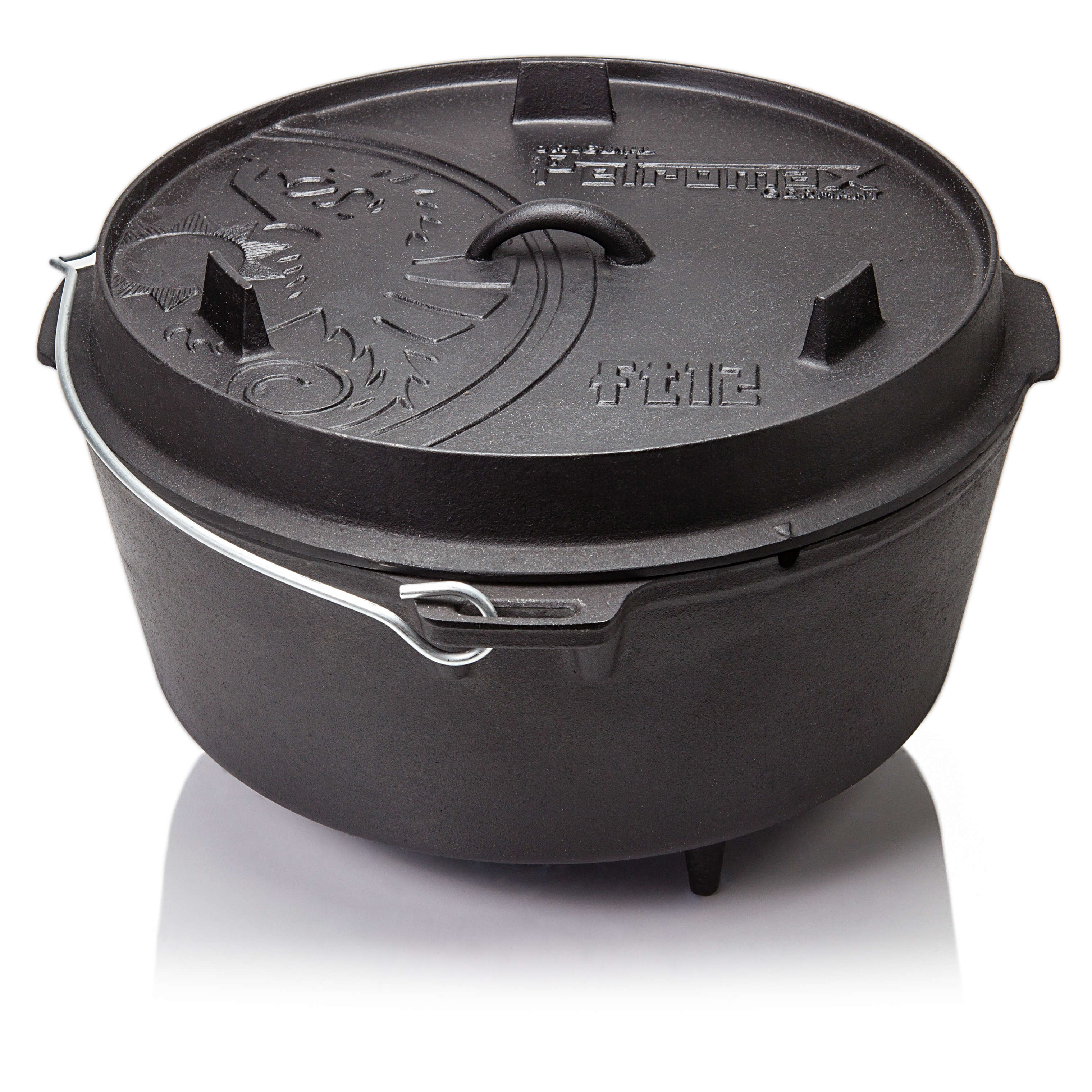 Petromax Feuertopf ft 12 mit Füßen 42 x 24 x 39 cm