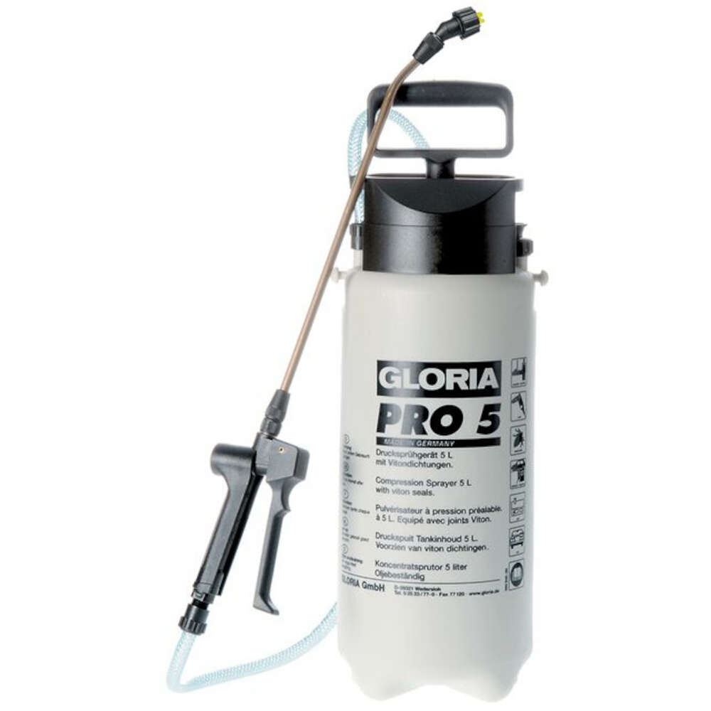 GLORIA Spezial Druck- sprühgerät Pro 5 - 5 l