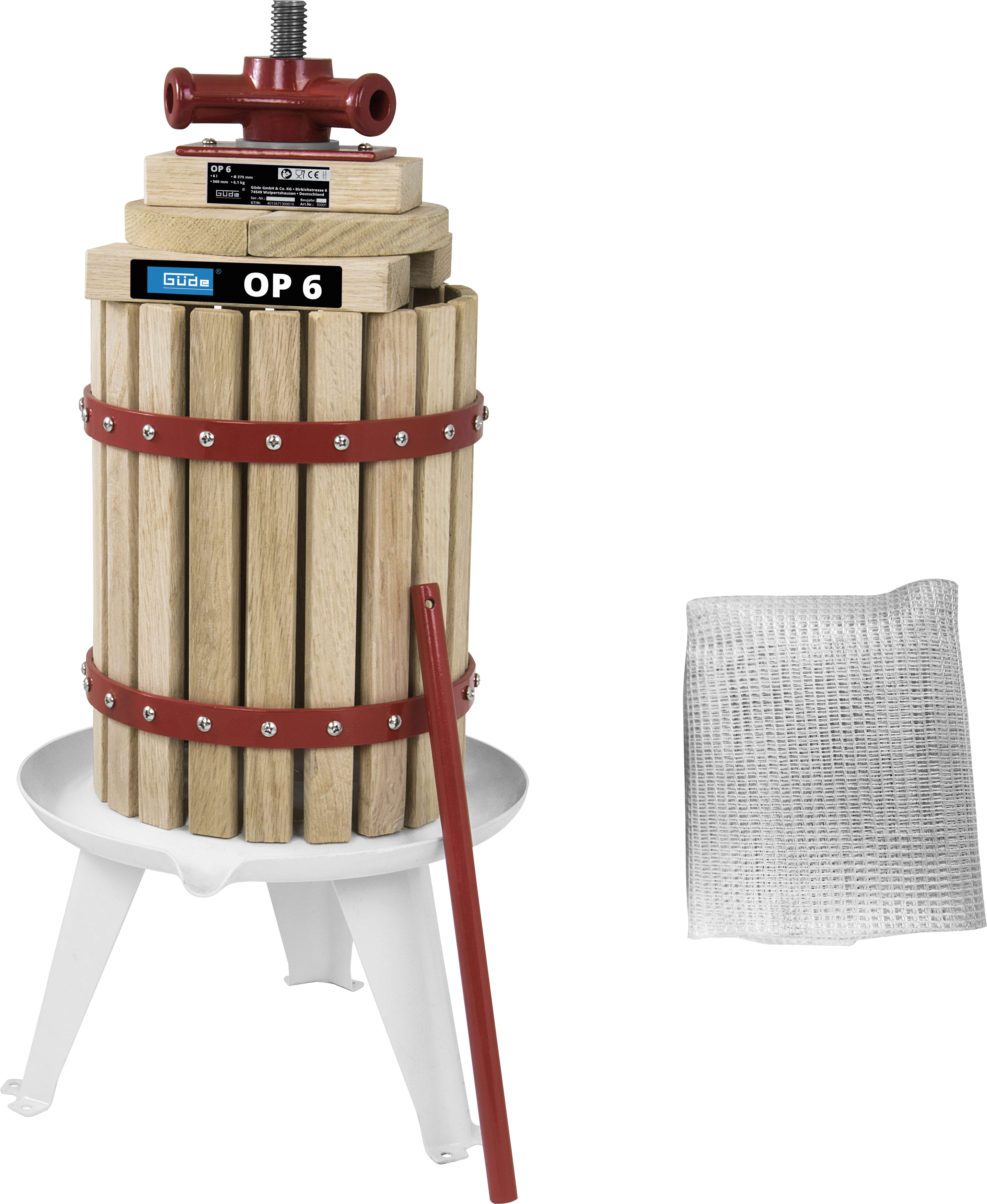 Güde Obstpresse OP 6 6 Liter