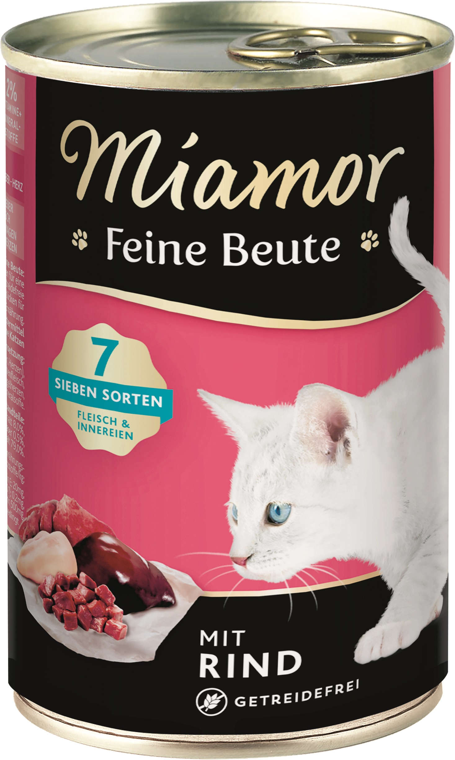 Miamor Katzen-Nassfutter Feine Beute Rind