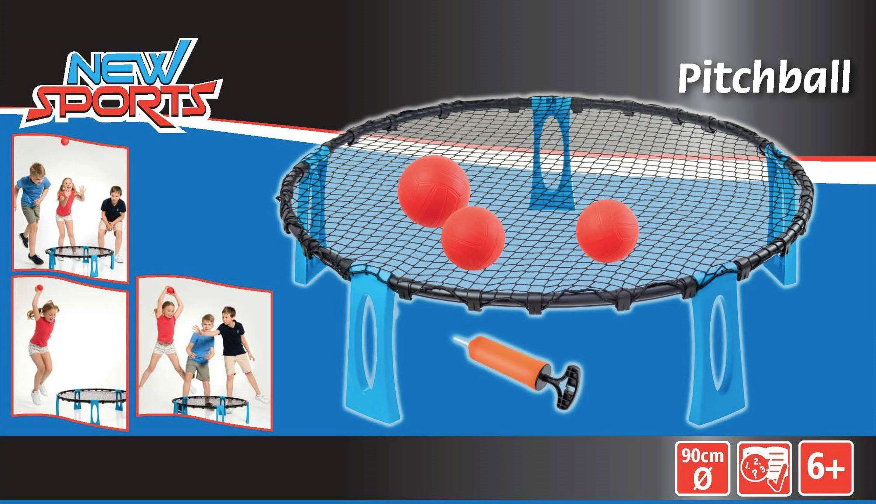 Spiderball-Set mit 3 Bällen