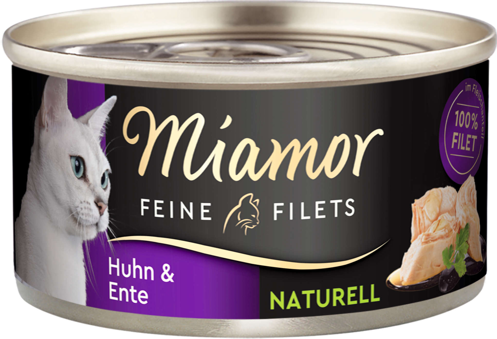 Miamor Katzen-Nassfutter Feine Filets Huhn+Ente