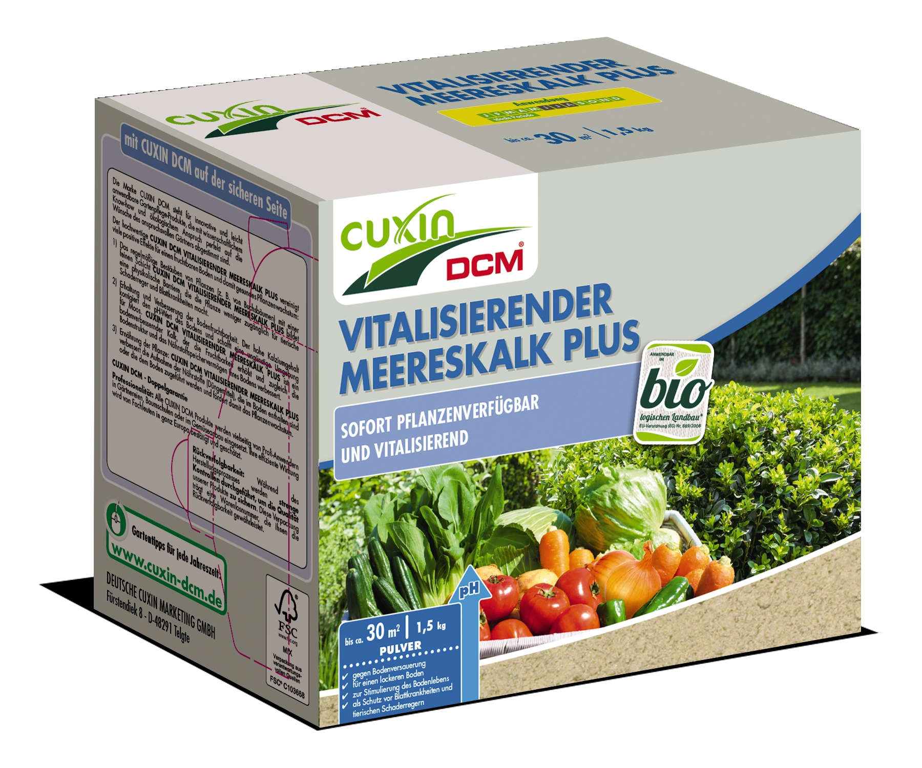 CUXIN Vitalisierender Meereskalk Plus