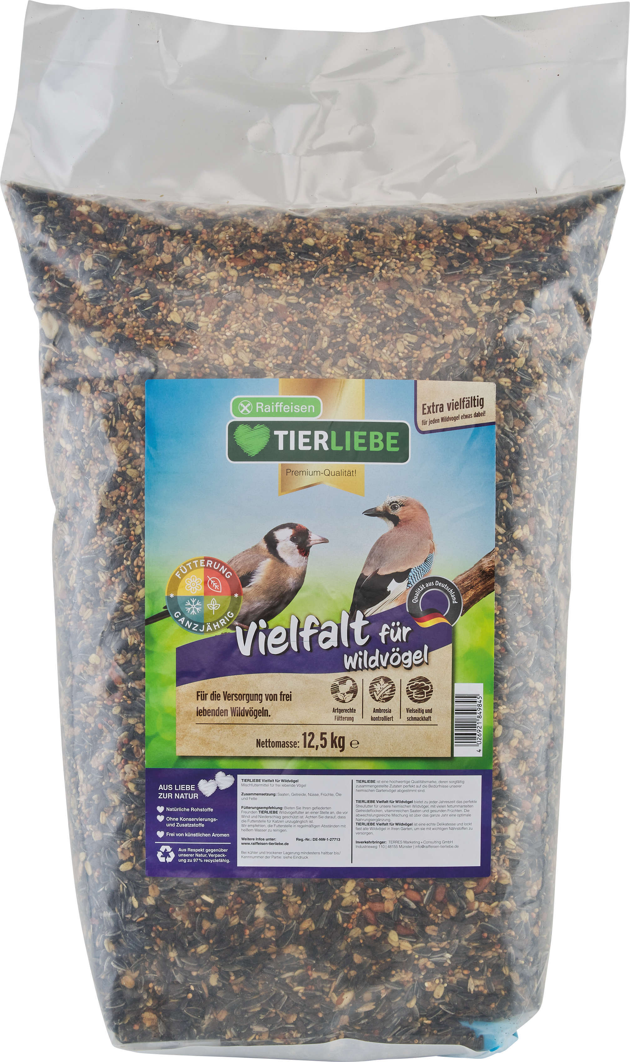 TIERLIEBE Vielfalt für Wildvögel