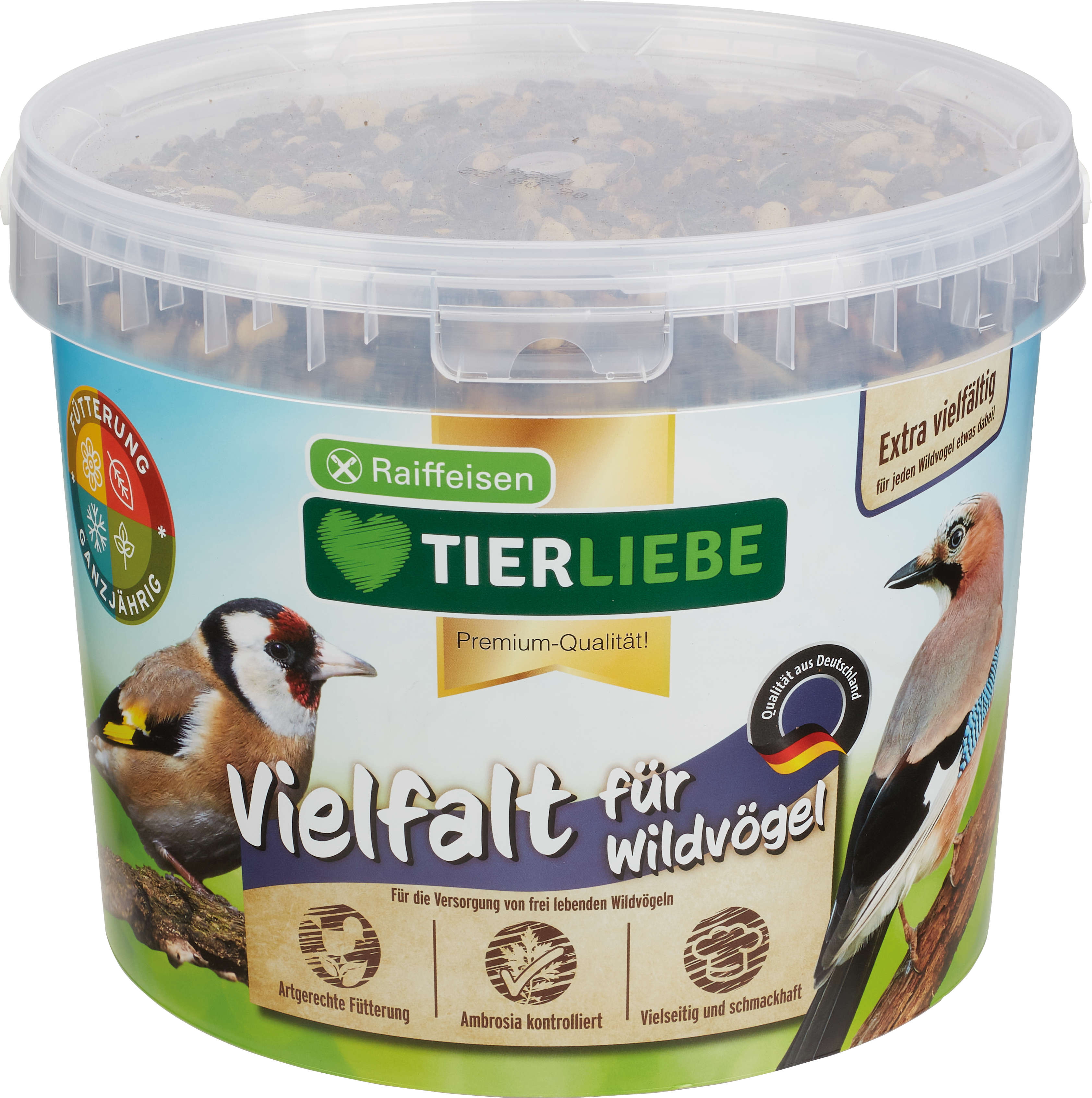 TIERLIEBE Vielfalt für Wildvögel