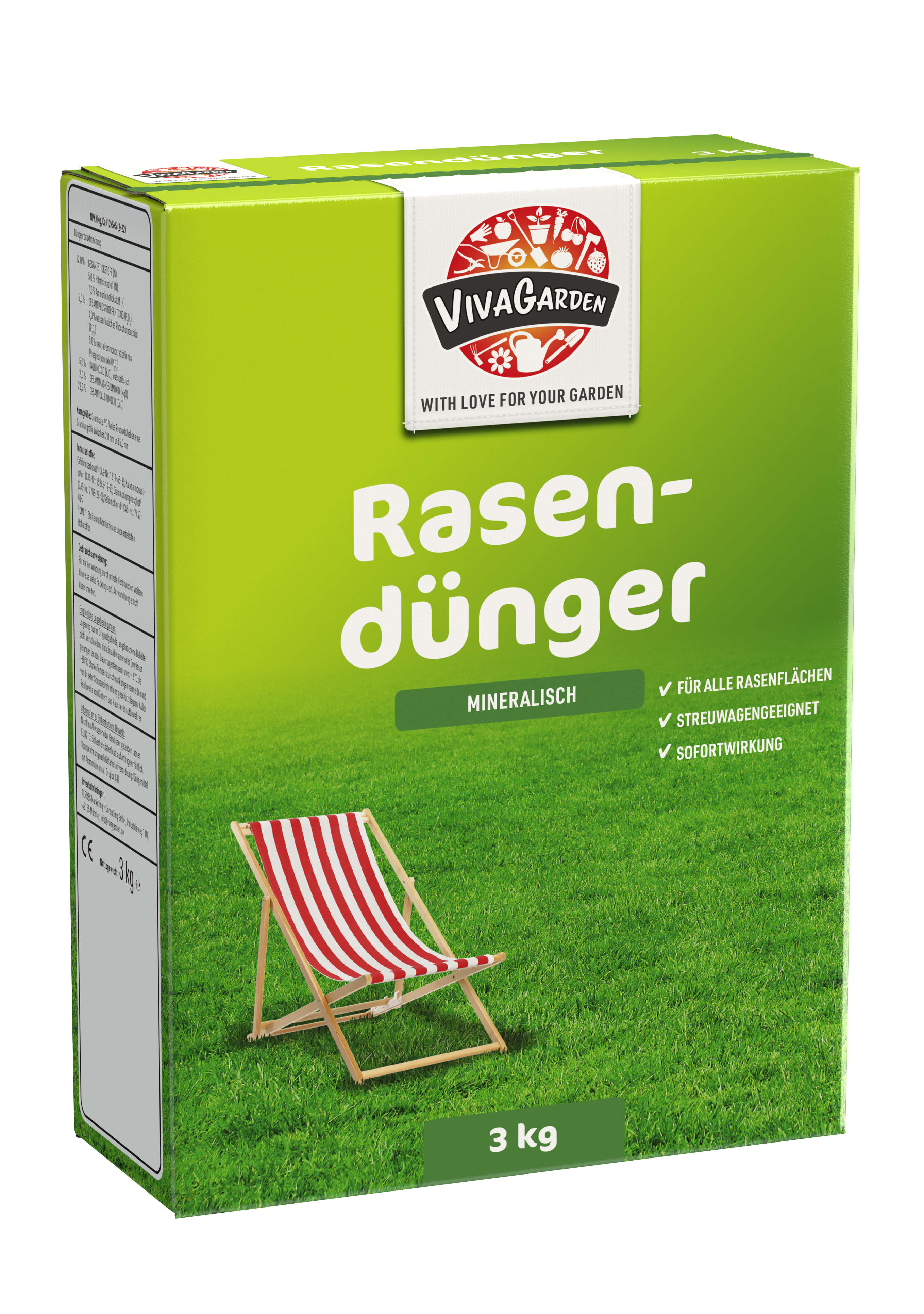 VIVAGARDEN Rasendünger